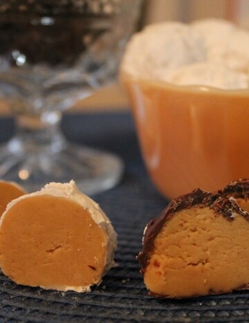 Peanut Butter Snowballs and BonBons