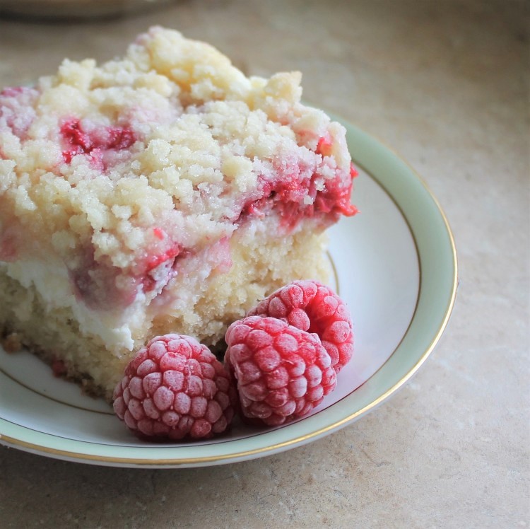 Raspberry Cream Cheese Coffee Cake | Leigh Anne Wilkes