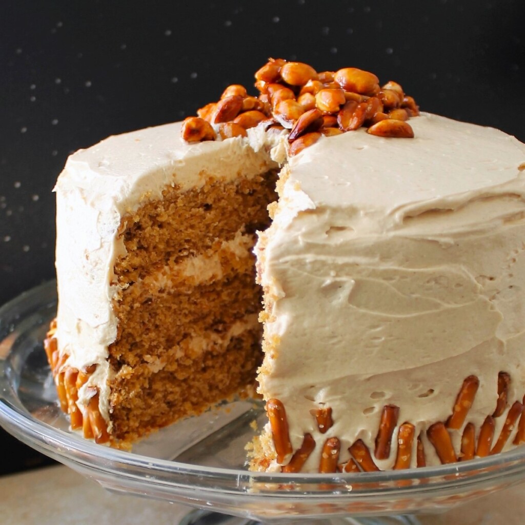 Peanut Butter Pretzel Cake My Recipe Reviews