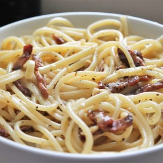 Lemony Carbonara Pasta (Cooking for Two)