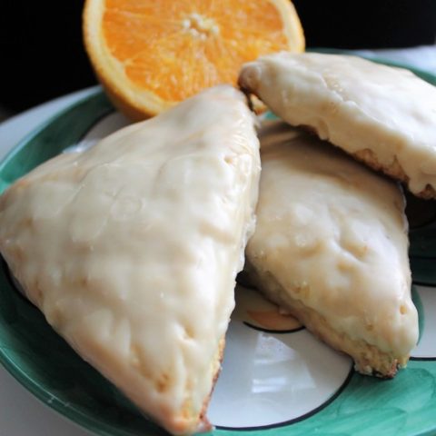 Orange Cream Scones