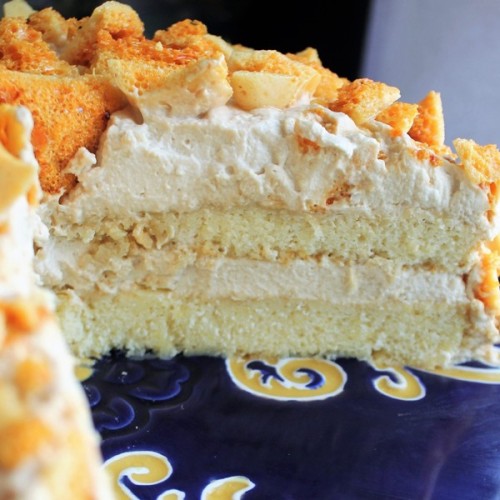 Coffee Crunch Cake Recipe: A Caramel Crumb-Topped Delight - Something Swanky