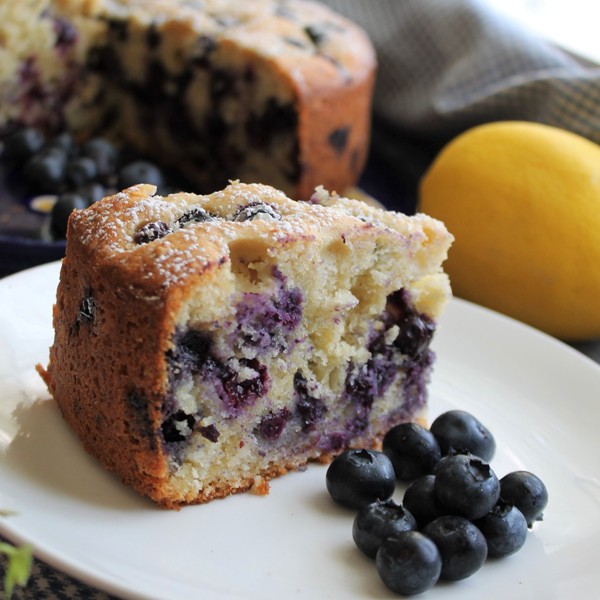 Almond, blueberry and vanilla cake - Recipes - delicious.com.au