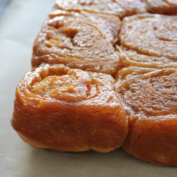 quicky sticky buns recipe